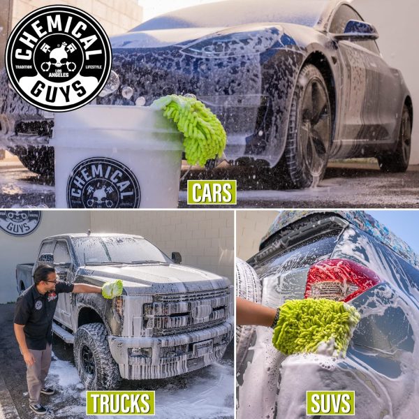 Chemical Guys HOL126 14-Piece Arsenal Builder Car Wash Kit with Foam Gun, Bucket, and (5) 16 oz Car Care Cleaning Chemicals, Gift for Car & Truck Lovers, Dads and DIYers (Works w/Garden Hose) - Image 10